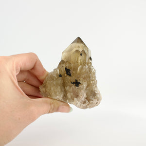 Crystals NZ: Kundalini Natural Citrine Crystal Cluster - extremely rare