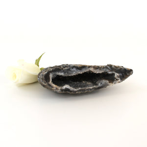 Crystals NZ: Agate crystal geode half