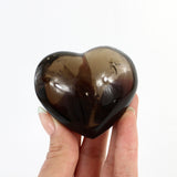 Crystals NZ: Smoky quartz crystal heart