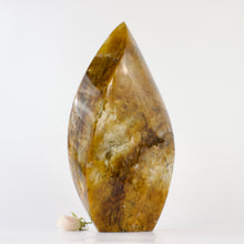 Load image into Gallery viewer, Large Crystals NZ: Large golden healer crystal flame 6.55kg
