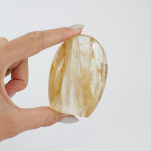 Crystals NZ: Golden healer crystal free form