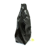 Large crystals NZ: Large black obsidian crystal tower