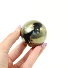Load image into Gallery viewer, Crystals NZ: Pyrite crystal sphere
