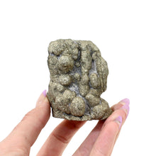 Load image into Gallery viewer, Crystals NZ: Pyrite crystal cut base
