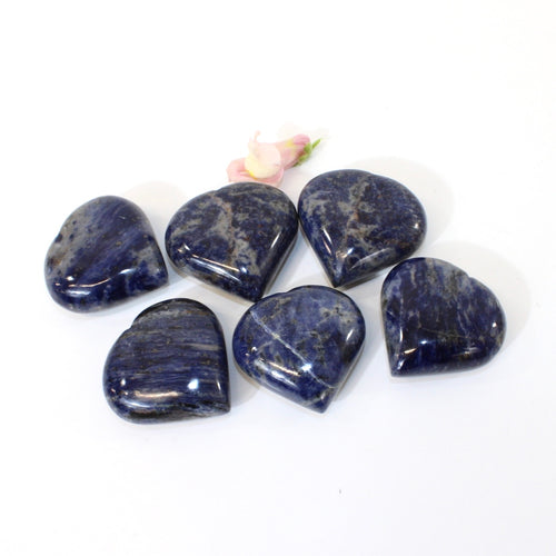 Crystals NZ: Sodalite crystal heart