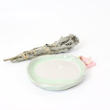 Load image into Gallery viewer, Crystal cleansing pack: Bespoke cleansing pack with NZ artisan large ceramic dish | ASH&amp;STONE Crystals NZCrystal cleansing pack: Bespoke cleansing pack with NZ artisan large ceramic dish | ASH&amp;STONE Crystals NZ
