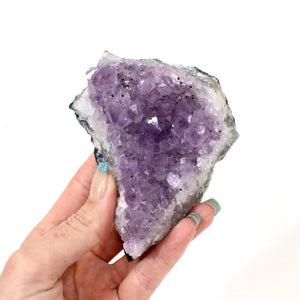 Amethyst crystal cluster: ASH&STONE Crystal Shop NZ
