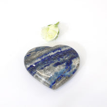 Load image into Gallery viewer, Sodalite crystal heart | ASH&amp;STONE Crystals NZ

