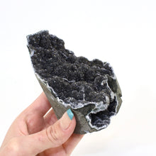 Load image into Gallery viewer, Black amethyst crystal cluster | ASH&amp;STONE Crystals NZ
