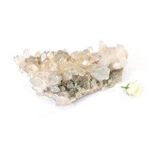 Load image into Gallery viewer, Large clear quartz crystal cluster 2.32kg | ASH&amp;STONE Large Crystals NZ
