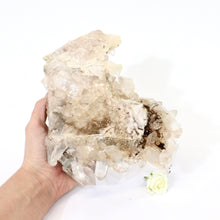 Load image into Gallery viewer, Large clear quartz crystal cluster 2.32kg | ASH&amp;STONE Large Crystals NZ
