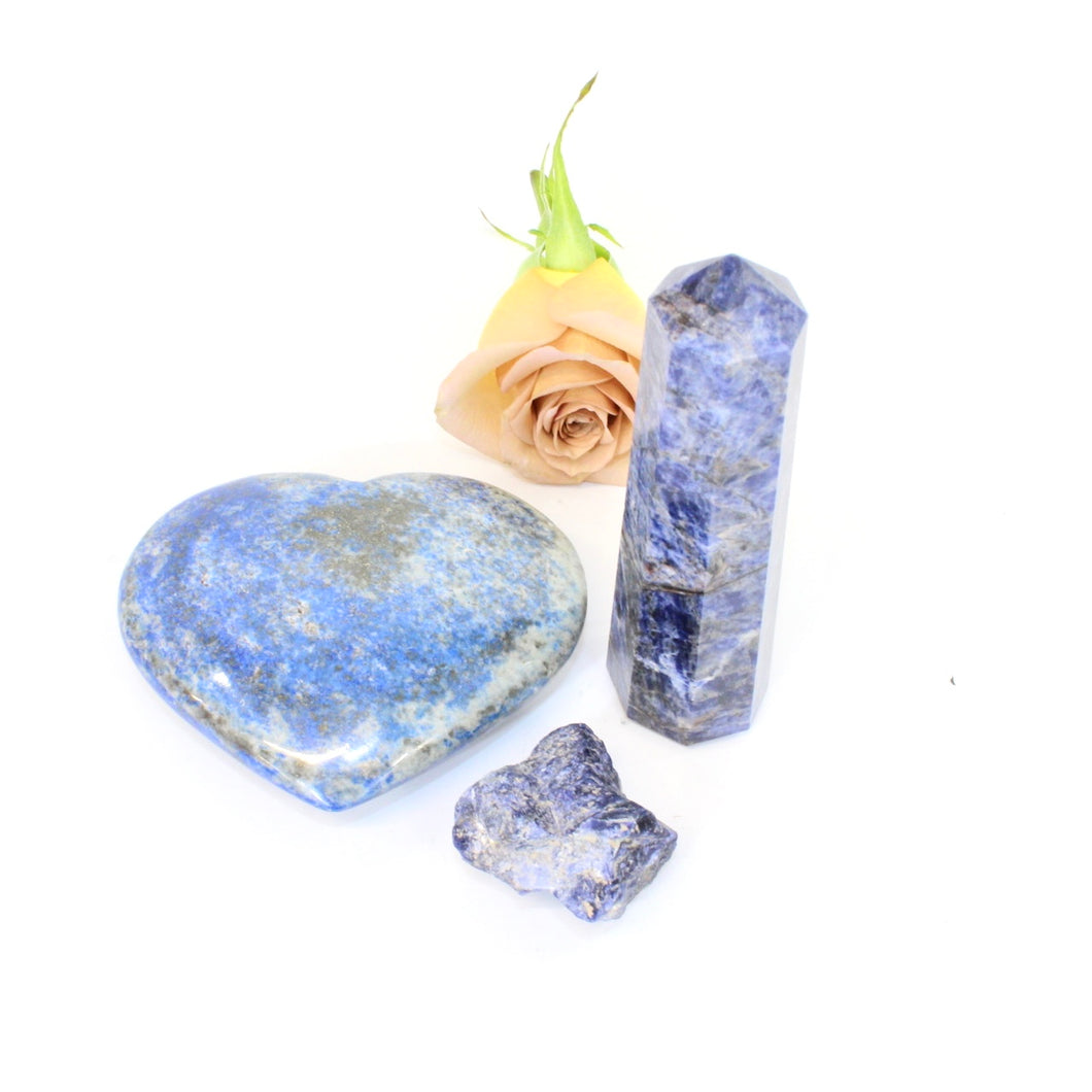 Sodalite crystal pack | ASH&STONE Crystal Packs & Sets NZ