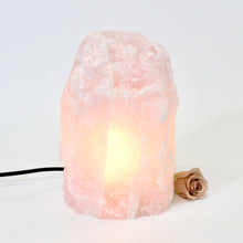 Load image into Gallery viewer, Large rose quartz crystal lamp 6kg | ASH&amp;STONE Crystal Lamps NZ
