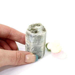 Raw Himalayan aquamarine crystal chunk | ASH&STONE Crystals NZ