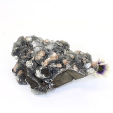 Load image into Gallery viewer, Large apophyllite on blue chalcedony crystal cluster | ASH&amp;STONE Crystals Shop Auckland NZ

