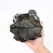 Load image into Gallery viewer, Large apophyllite on blue chalcedony crystal cluster | ASH&amp;STONE Crystals Shop Auckland NZ
