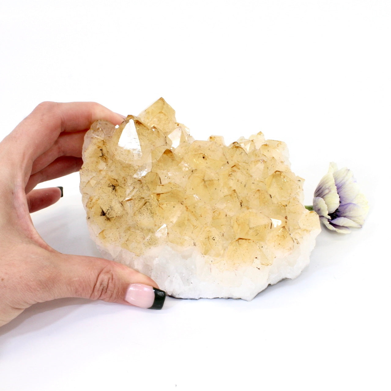 Citrine crystal cluster | ASH&STONE Crystals Shop Auckland NZ