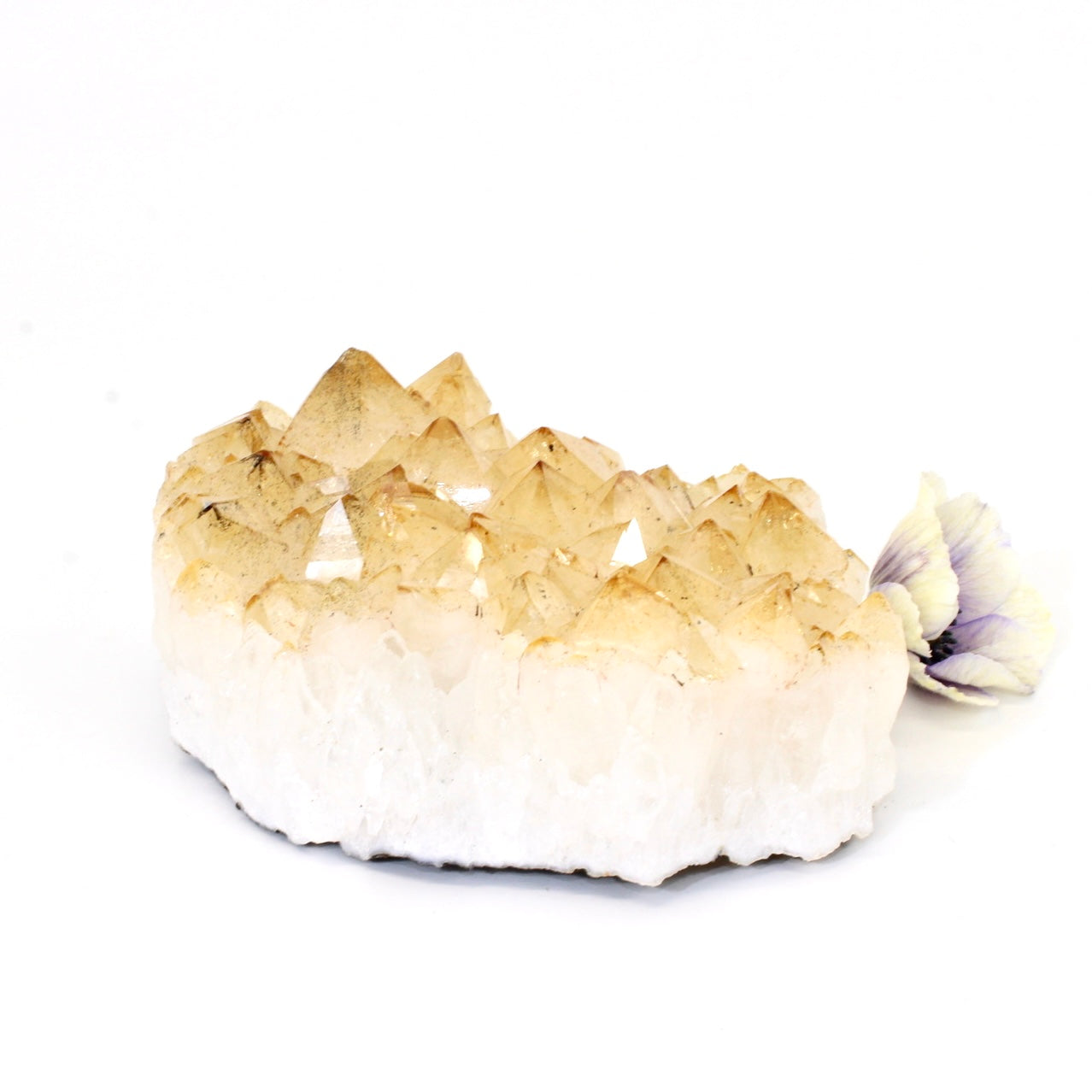 Citrine crystal cluster | ASH&STONE Crystals Shop Auckland NZ