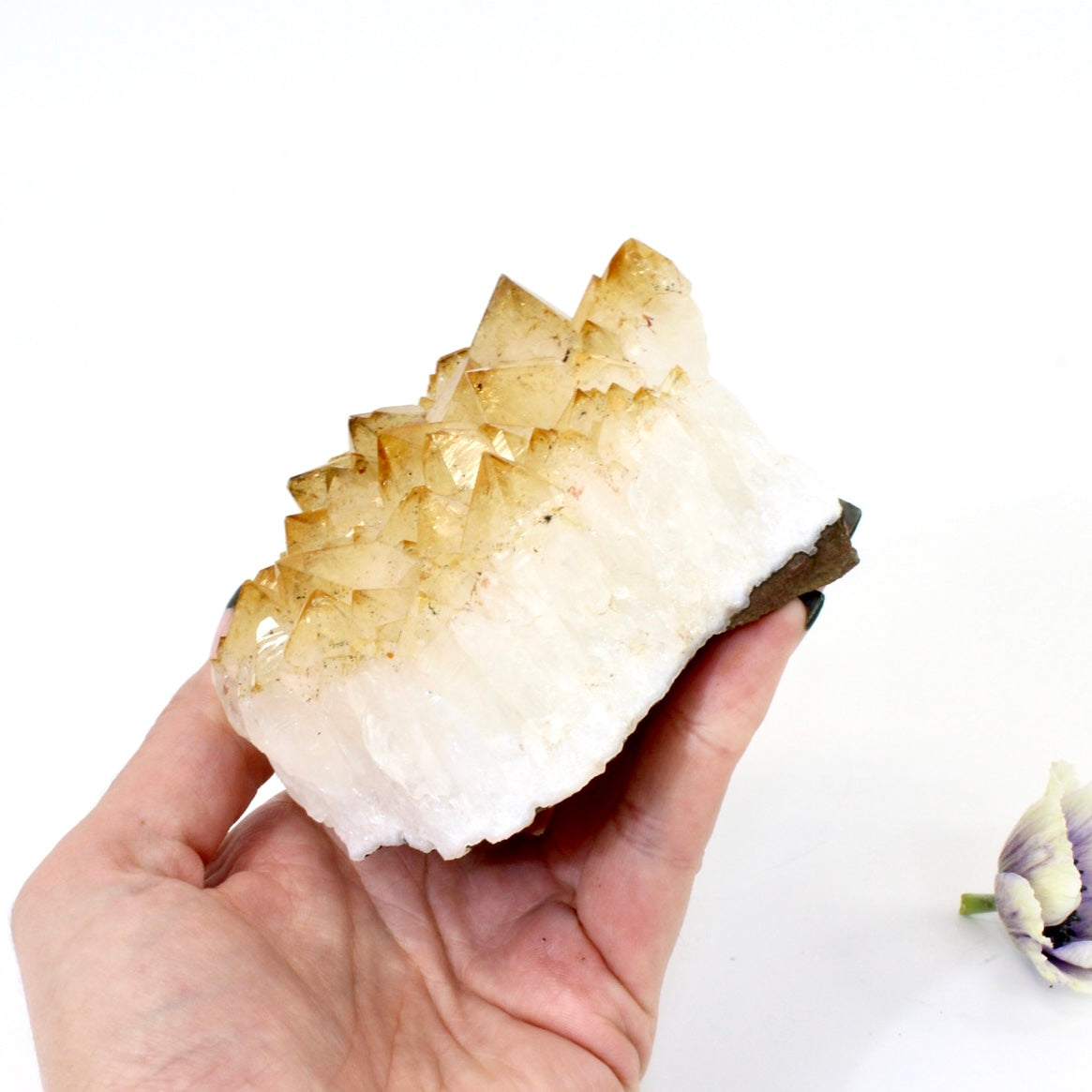 Citrine crystal cluster | ASH&STONE Crystals Shop Auckland NZ