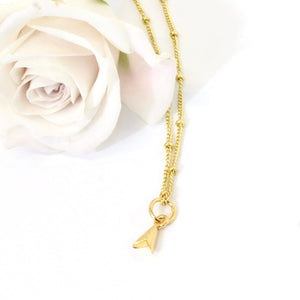 Petite True North necklace gold | ASH&STONE Jewellery NZ