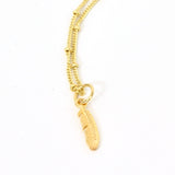 Petite guardian angel necklace gold | ASH&STONE Jewellery NZ
