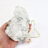 Apophyllite crystal cluster on stand | ASH&STONE Crystals Shop NZ
