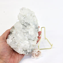 Load image into Gallery viewer, Apophyllite crystal cluster on stand | ASH&amp;STONE Crystals Shop NZ
