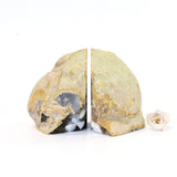 Large agate crystal bookends | ASH&STONE Crystals Shop Auckland NZ