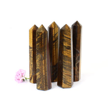 Load image into Gallery viewer, Tigers eye crystal point | ASH&amp;STONE Crystals Auckland NZ
