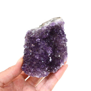 Amethyst crystal with cut base | ASH&STONE Crystals Auckland NZ