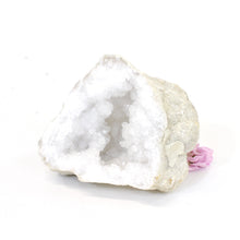 Load image into Gallery viewer, Clear quartz crystal geode half | ASH&amp;STONE Crystals Auckland NZ
