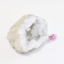Load image into Gallery viewer, Clear quartz crystal geode half | ASH&amp;STONE Crystals Auckland NZ
