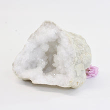 Load image into Gallery viewer, Clear quartz crystal geode half | ASH&amp;STONE Crystals Auckland NZ
