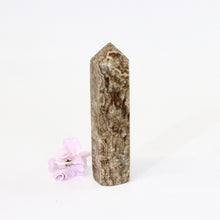 Load image into Gallery viewer, Chocolate calcite crystal polished tower | ASH&amp;STONE Crystals Auckland NZ
