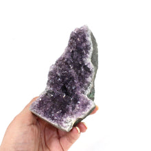 Load image into Gallery viewer, Amethyst crystal with cut base | ASH&amp;STONE Crystals Shop Auckland NZ
