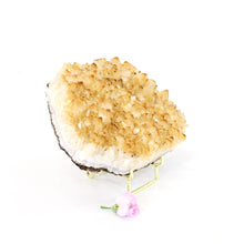 Load image into Gallery viewer, Large citrine crystal cluster on stand | ASH&amp;STONE Large Crystals Shop Auckland NZ
