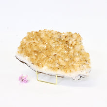 Load image into Gallery viewer, Large citrine crystal cluster on stand | ASH&amp;STONE Large Crystals Shop Auckland NZ
