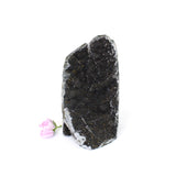 Black amethyst crystal with cut base | ASH&STONE Crystals Shop Auckland NZ