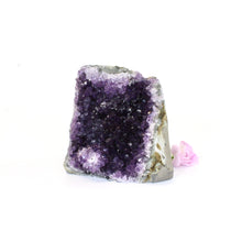 Load image into Gallery viewer, Amethyst crystal with cut base | ASH&amp;STONE Crystals Auckland NZ
