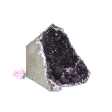 Load image into Gallery viewer, Amethyst crystal with cut base | ASH&amp;STONE Crystals Shop Auckland NZ
