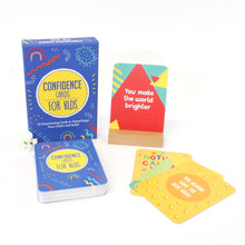 Load image into Gallery viewer, Confidence Cards For Kids: Affirmation cards | ASH&amp;STONE 
