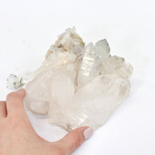 Load image into Gallery viewer, Large clear quartz crystal cluster 1.82kg | ASH&amp;STONE Crystals Auckland

