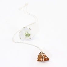Load image into Gallery viewer, Bespoke NZ-made amber pendant with 18&quot; chain | ASH&amp;STONE Jewellery Auckland NZ
