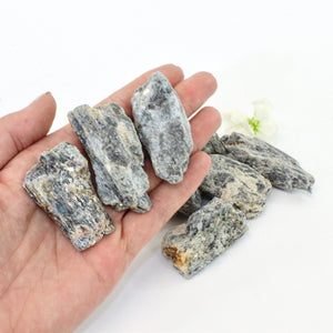 Blue kyanite raw crystal chunk | ASH&STONE Crystal Shop Auckland NZ