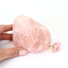Load image into Gallery viewer, Rose quartz crystal polished free form | ASH&amp;STONE Crystals Shop Auckland NZ

