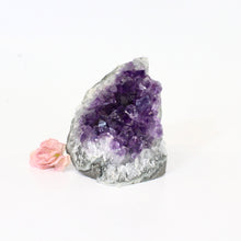 Load image into Gallery viewer, Amethyst crystal with cut base | ASH&amp;STONE Crystals Shop 
