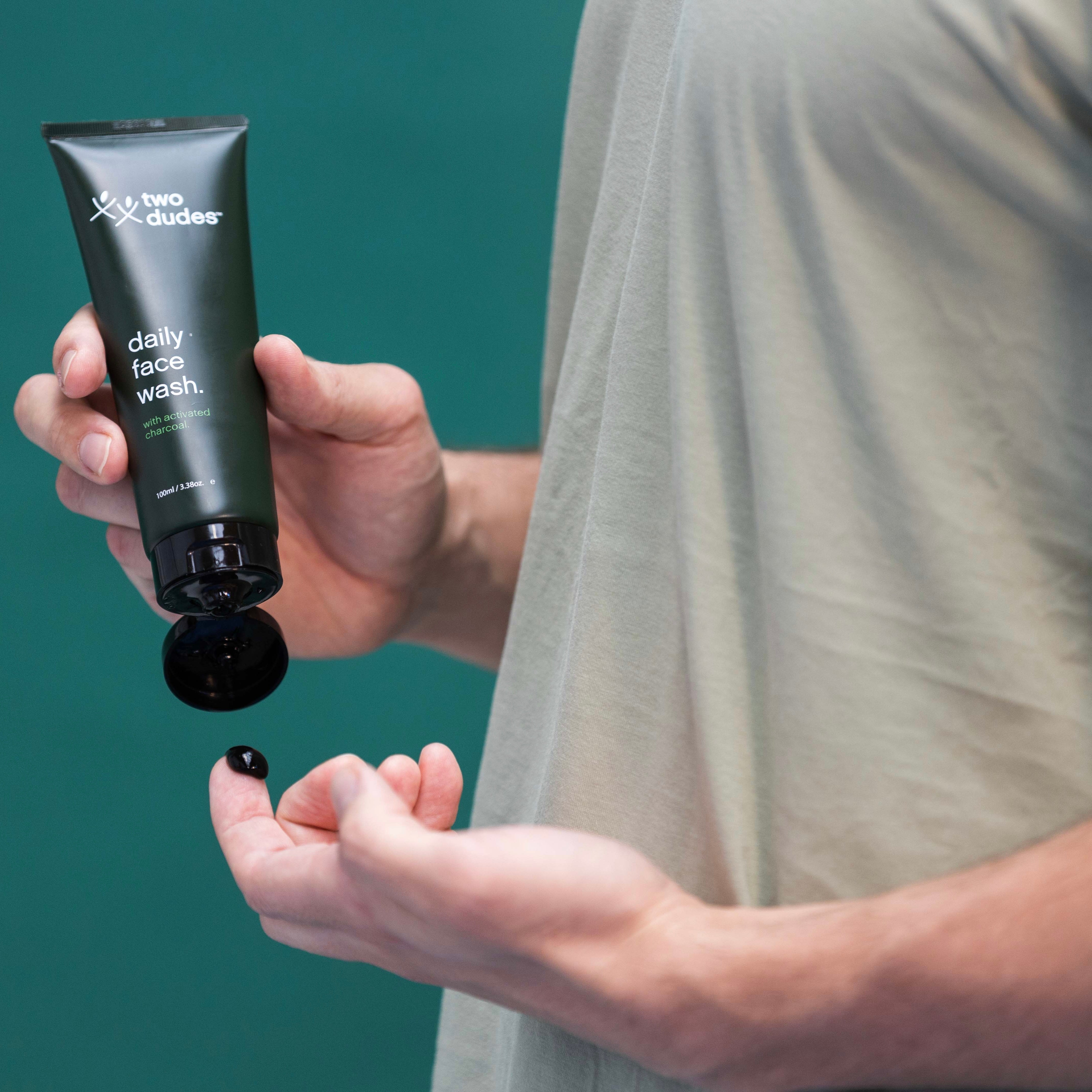 Two Dudes Essentials kit for him | ASH&STONE NZ Skincare