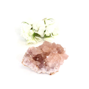Pink amethyst crystal cluster | ASH&STONE Crystals Shop