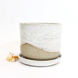 Bespoke NZ handmade ceramic plant holder & dish | ASH&STONE Ceramics & Gifts Auckland NZ