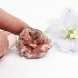 Pink amethyst crystal cluster | ASH&STONE Crystals Shop